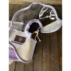 Crazy Felix Sz S Purple Cat Cone Collar Comfort Anti Licking Adjustable